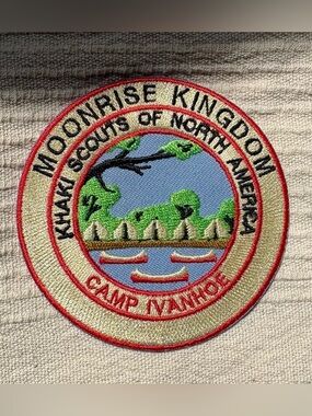 Moonrise Kingdom Camp Patch - from official movie merchandise bundle